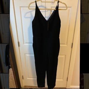 NEW! Velvet cropped leg jumpsuit!